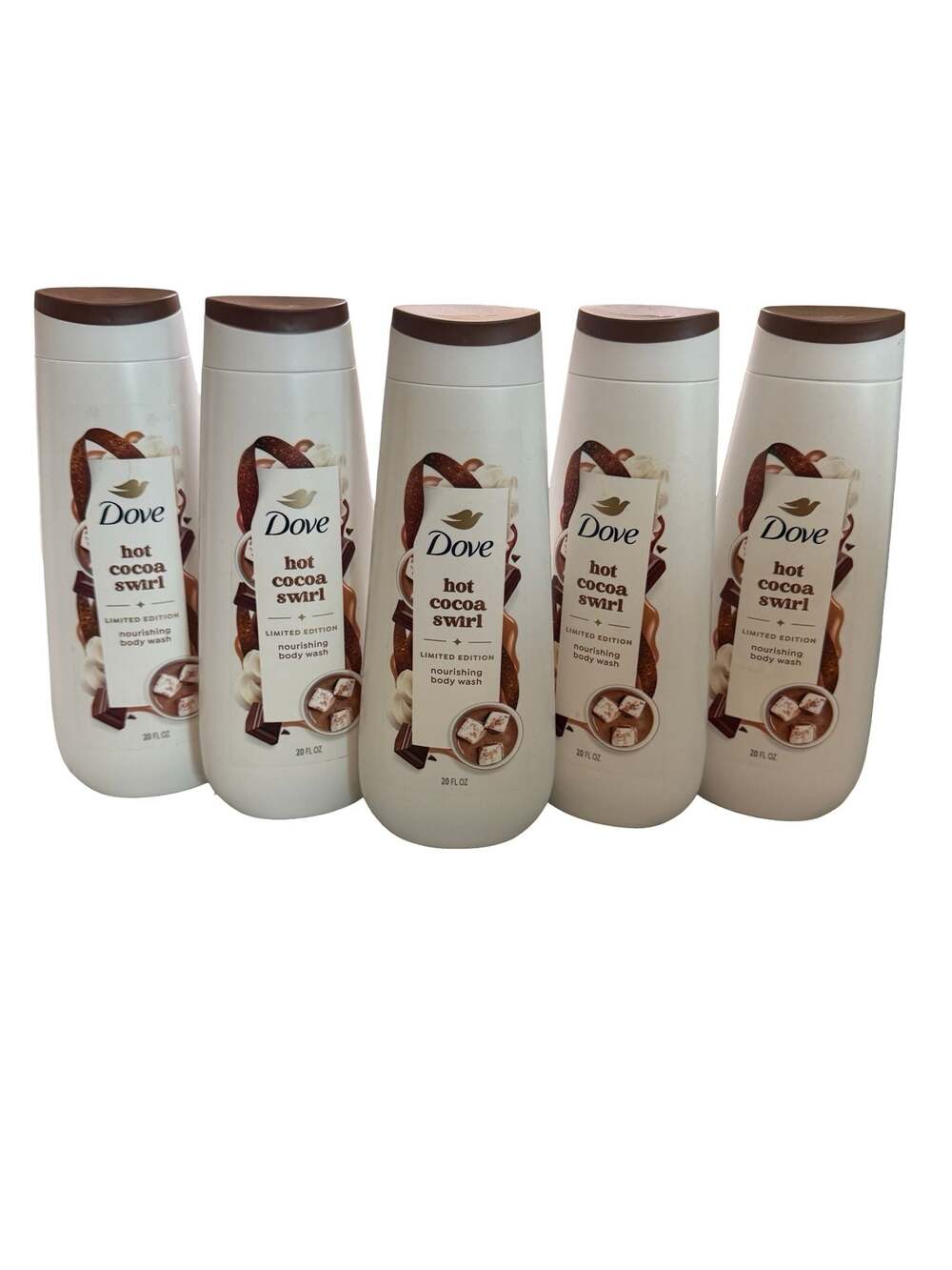 Dove Limited Edition Holiday Treat Nourishing Body Wash & Body Scrub Collection